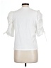 FRAME 100% Organic Cotton White Short Sleeve Top Size L - photo 2