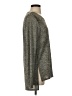 Tahari Gray Long Sleeve Top Size S - photo 4