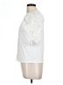 FRAME 100% Organic Cotton White Short Sleeve Top Size L - photo 5