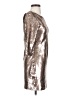 BB Dakota Metallic Silver Cocktail Dress Size S - photo 4