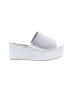 Azalea Wang Silver Wedges Size 8 1/2 - photo 1