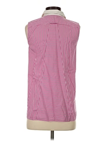 Lafayette 148 New York Sleeveless Button-Down Shirt (view 2)