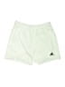 Adidas 100% Polyester Solid Green Athletic Shorts Size 10 - photo 1