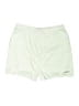 Adidas 100% Polyester Solid Green Athletic Shorts Size 10 - photo 2