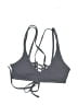 Romwe Gray Swimsuit Top Size S - photo 1