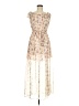 Glamorous 100% Polyester Ivory Cocktail Dress Size M - photo 1