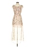 Glamorous 100% Polyester Ivory Cocktail Dress Size M - photo 2