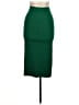Zara Solid Green Formal Skirt Size L - photo 1