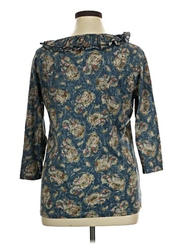 Lauren Jeans Co. 3/4 Sleeve Blouse (view 2)