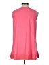 Logo Layers Pink Sleeveless Top Size L - photo 2