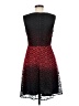 SD Collection 100% Polyester Hearts Red Cocktail Dress Size 6 - photo 2