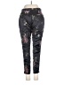 Zara Basic Floral Black Casual Pants Size XS - photo 2