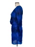 Rory Beca 100% Silk Tie-dye Blue Cocktail Dress Size M - photo 5
