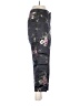 Zara Basic Floral Black Casual Pants Size XS - photo 4
