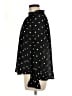 Ann Taylor LOFT 100% Polyester Polka Dots Black Long Sleeve Blouse Size M - photo 5