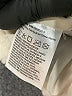 H&M 100% Polyester Ivory Faux Fur Jacket Size S - photo 4