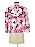 Kasper 100% Polyester Print Pink Jacket Size S - photo 2