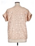 Emery Rose Metallic Pink Short Sleeve Blouse Size XL (estimated) - photo 2