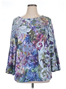 Soft Surroundings 3/4 Sleeve Blouse