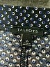 Talbots Polka Dots Blue Casual Skirt Size 16 - photo 4