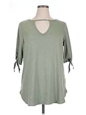 KRISTIN NICOLE 3/4 Sleeve Top (view 1)