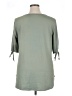 KRISTIN NICOLE Green 3/4 Sleeve Top Size 1X - photo 2