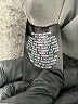 Mossimo Graphic Gray Casual Dress Size M - photo 8