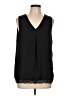 B Collection by Bobeau 100% Polyester Black Sleeveless Blouse Size L - photo 1