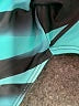 Unbranded Print Teal Swimsuit Top Size L - photo 3