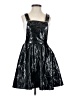 Hot Topic Metallic Black Cocktail Dress Size XS - photo 1