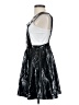 Hot Topic Metallic Black Cocktail Dress Size XS - photo 5