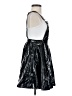 Hot Topic Metallic Black Cocktail Dress Size XS - photo 4