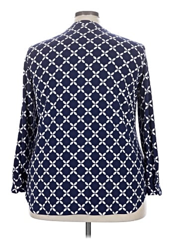 Anne Klein Long Sleeve Blouse (view 2)