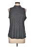 PETER MILLAR Gray Sleeveless Turtleneck Size L - photo 1