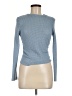 Shein Blue Long Sleeve Top Size 6 - photo 1