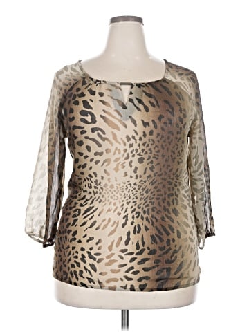 Zac & Rachel 3/4 Sleeve Blouse (view 1)