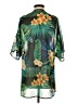Unbranded Tropical Green Kimono Size S - photo 2