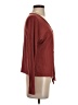 Lovemarks Burgundy Long Sleeve Top Size S - photo 4