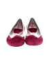 Bernardo Color Block Burgundy Flats Size 8 - photo 2