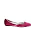 Bernardo Color Block Burgundy Flats Size 8 - photo 1