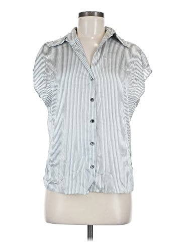 Maison d' Amelie Sleeveless Button-Down Shirt (view 1)