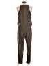 Abbeline Solid Brown Jumpsuit Size L - photo 2