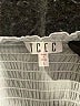 TCEC 100% Polyester Metallic Ivory Shorts Size L - photo 3