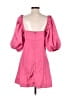 LPA 100% Polyester Pink Cocktail Dress Size S - photo 2