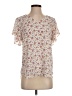 Ann Taylor LOFT Ivory Short Sleeve Blouse Size XS - photo 1