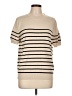 Unbranded Tan Short Sleeve Turtleneck Size L - photo 1