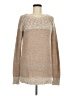 Fate Tweed Tan Pullover Sweater Size M - photo 1