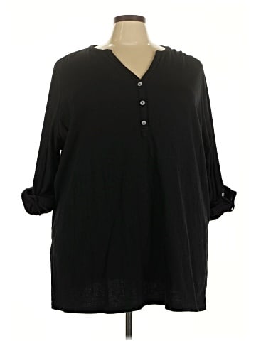 Belle By Kim Gravel 3/4 Sleeve Blouse (view 1)