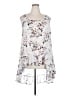 Torrid 100% Polyester Silver Sleeveless Blouse Size 2X Plus (2) - photo 1