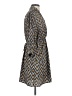 Collective Concepts 100% Polyester Chevron-herringbone Gray Casual Dress Size XS - photo 4